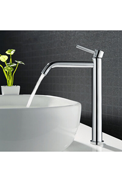 CasaVie Baterie lavoar slim, cu montare in blat, argintiu cromat, cod 1200