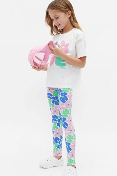 Monila Girl's Love Printed Cotton Underwear Set