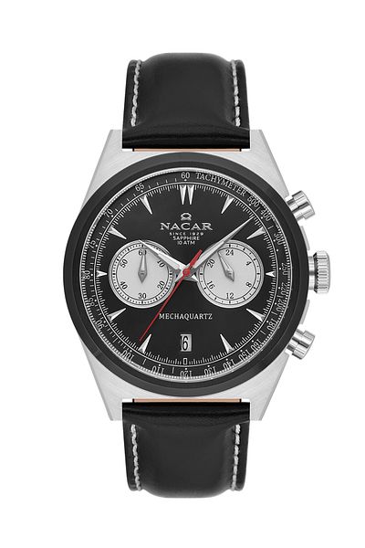 Nacar Sapphire Glass Sport Black Men's Wristwatch Nc38- 299021 -Abl1