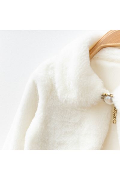 Lumia Baby Girl's Plush Bolero