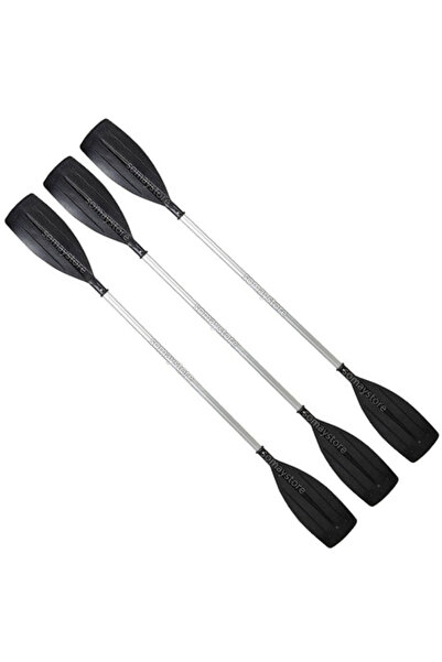 SomayStore Tekne Siyah Kano Küreği Alüminyum Malzeme Ø32mm Kalınlık : 2mm Boy...