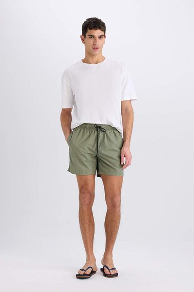 DeFacto Pantaloni scurti de baie de lungime scurtă, cu uscare rapidă, căptușiți cu plasă X2955AZ25HS