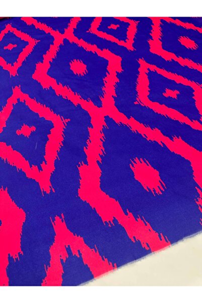 ipekkumaş Blue Ikat Pattern Dressing Shirt Fabric Crepon Fabricați PRODUSUL NOUĂM SE VÂND PE BUC 1 BUC 1 METR