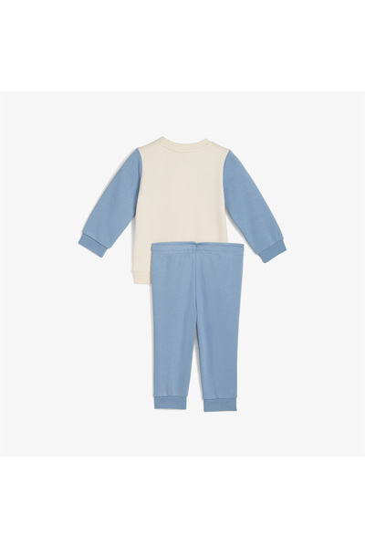 Puma Minicats Little Runners Kids Cream Tracksuit Set