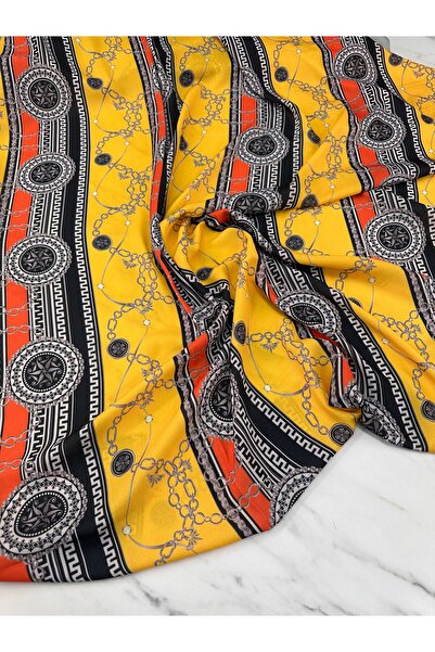 ipekkumaş Agrar Pattern Dressing Cămașă Crepon Produsul nostru este vândut în bucăți 1 bucată 1 metru