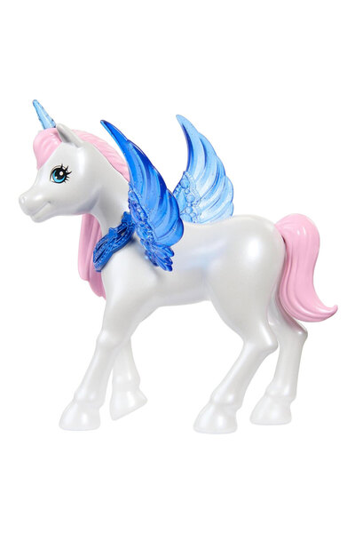 Barbie Păpușă prințesă cu păr albastru Hrr16