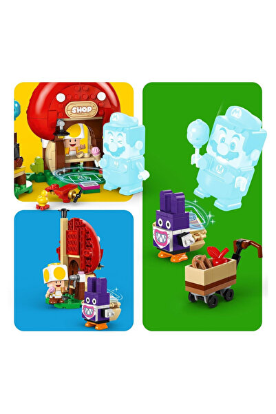 LEGO Super Mario Nabbit Toad'Un Dükkanında Ek Macera Seti 71429