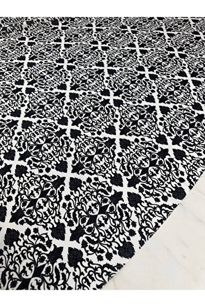 ipekkumaş Siyah Nakış Desen Elbiselik Gömleklik Krep Kumaş Ürünümüz Adet Olar...