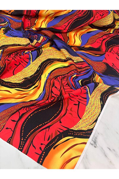 ipekkumaş Hypnosis Pattern Dressing Shirt Fabric Crepe Fabric Our Product Is ...