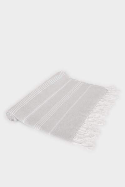 DeFacto Kadın Desenli Pamuklu Plaj Havlusu E3773AX25SM