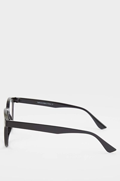 DeFacto Unisex Blue Glass Black Frame Reading Glasses F6066Axns