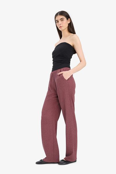 DeFacto Wide Leg Flexible Waisted Wide Leg Twist Pants F6291Ax25Sm