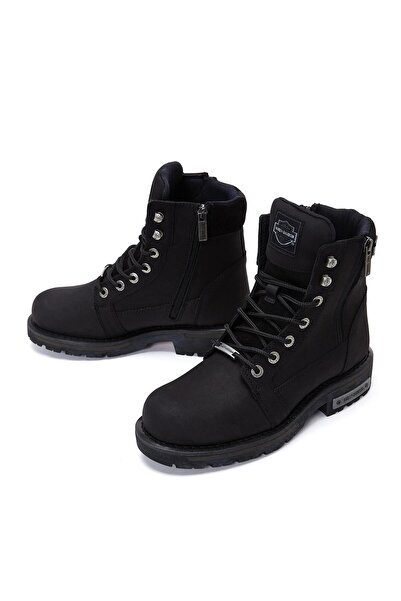 Harley Davidson Erkek Siyah Nogales Nubuk Deri Bot 025m100715