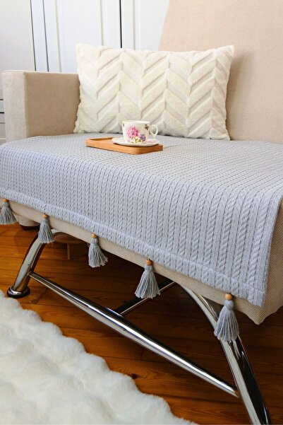 ARVA Home Tekli Koltuk Örtüsü Püsküllü 75 X 90