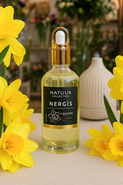 Natuur Collection Nergis Esans Uçucu Yağ Doğal Yoğun Koku Buhurdanlık Difüzör...