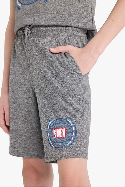 DeFacto Boy's Nba Wordmark Elastic Waist Shorts E4854A825Sm