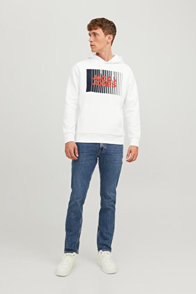 Jack & Jones 12233599-Fw Jjecorp Logo Sweat Hood Play Noos Ανδρικό φούτερ