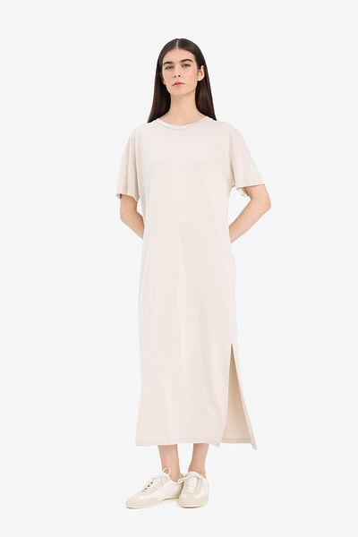 DeFacto Crew Neck Modal Short Sleeve Midi Summer Dress F6500Ax25Sm