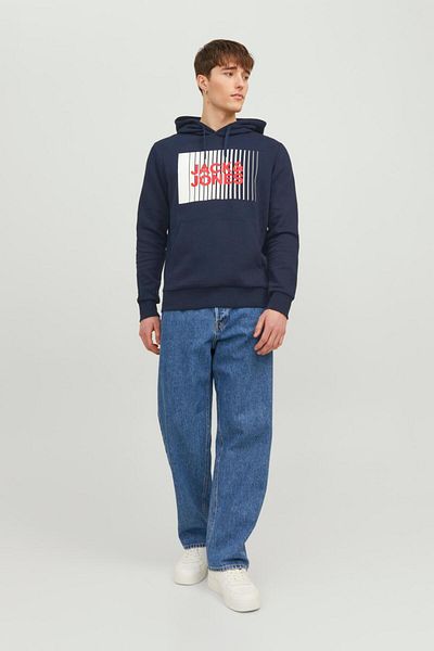 Jack & Jones 12233599-Fw Jjecorp Logo Sweat Hood Play Noos Men's Sweat Shirt