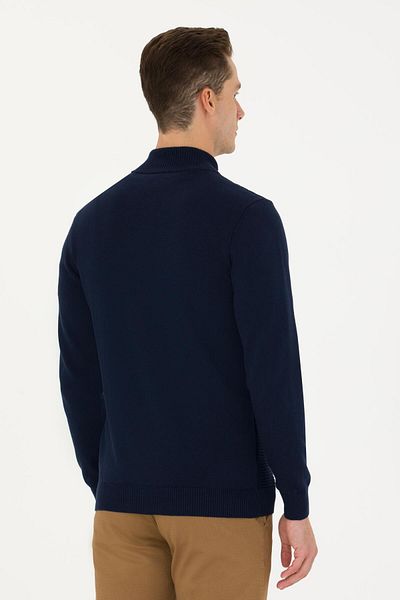 U.S. Polo Assn. Us Polo Assn G081sz0th-1629653-fw Cardigan tricotaj subțire pentru bărbați