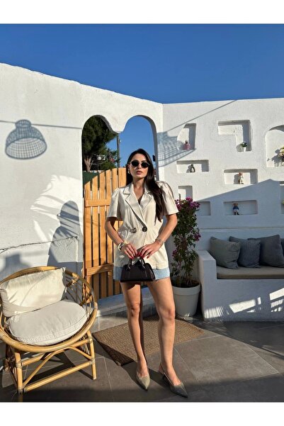 AsprinFashion Jachetă cu mâneci scurte