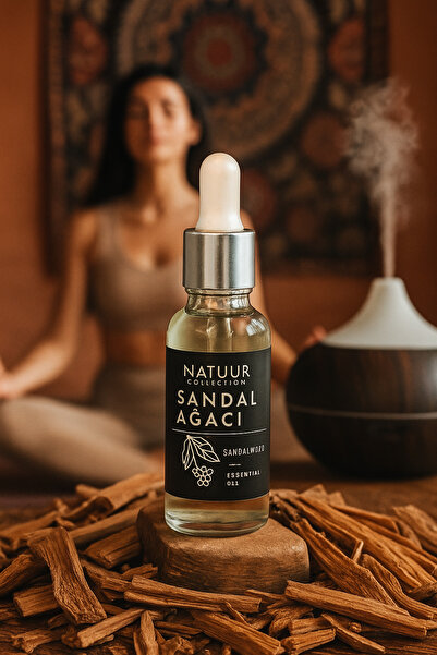 Natuur Collection 1881 Sandal Ağacı Esans Uçucu Yağ Doğal Yoğun Koku Buhurdan...