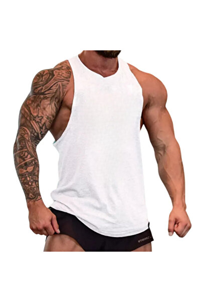 Genel Markalar RUTBİL Fitness Atleti Gym Fitness Tank Top Sporcu Atleti Spor ...