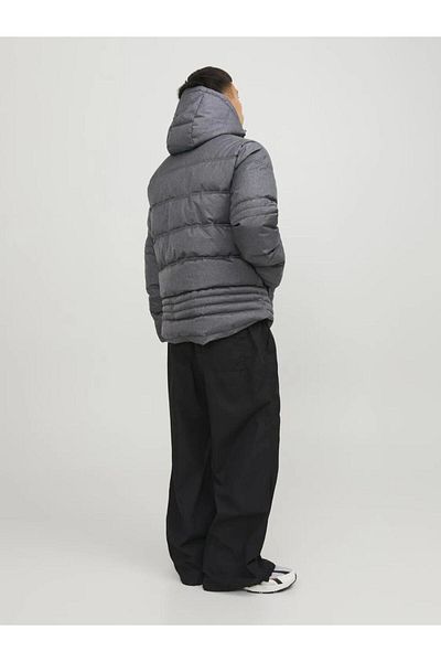 Jack & Jones Men's Wind and Water Resistant Puffer Coat - Yog