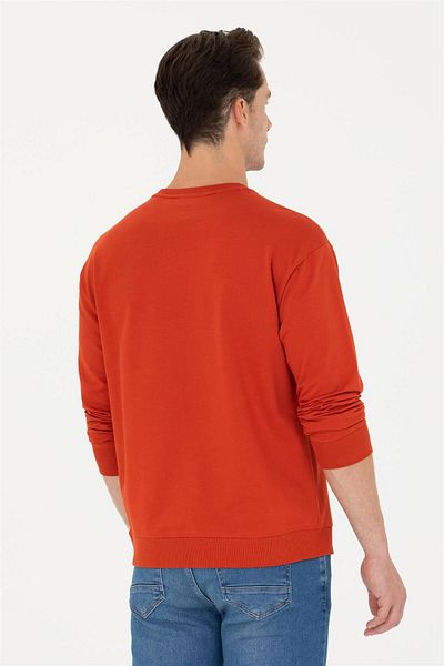 U.S. Polo Assn. 1667755   ERSON U.S. Polo Assn. Pulover roșu pentru bărbați - G081GL082
