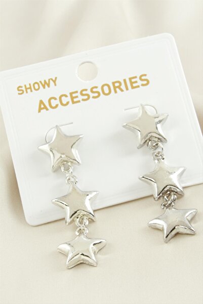 Marsilyan Star Trend Metal Earrings