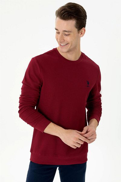 U.S. Polo Assn. BAZA. HORACĂ SPORT POLO REGULAR FIT G081GL082.000.1668658 LAMAKA 014 Roșu Claret
