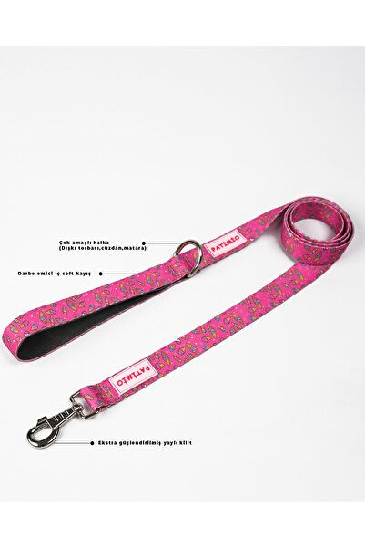 PATİMİO Ice Cream Model Luxury Dog Walking Collar