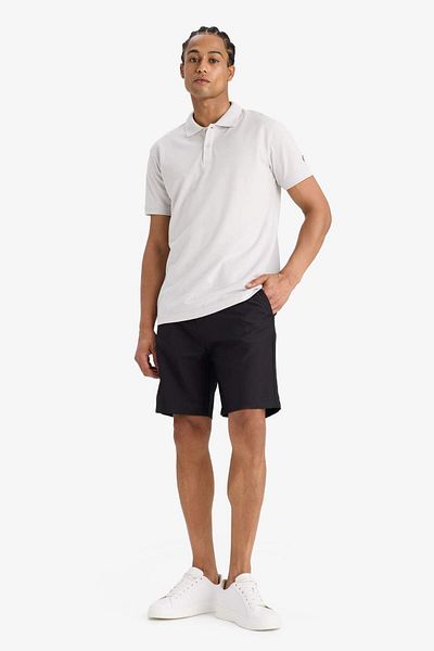 DeFacto Fit Standard Fit Sportsman Κοντό υφαντό σορτς E4137ax25sm