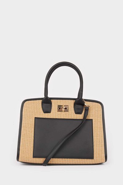 DeFacto Women's Straw Shoulder Bag E2810Axns