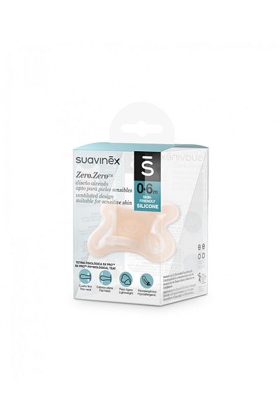 Suavinex Silicone Pacifier Physiological, , Sx Pro, 0-6 Months, Zero Zero