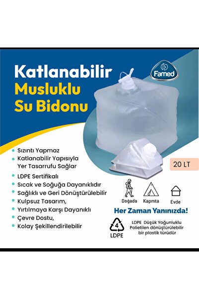 Neptüns Katlanabilir Su Bidonu