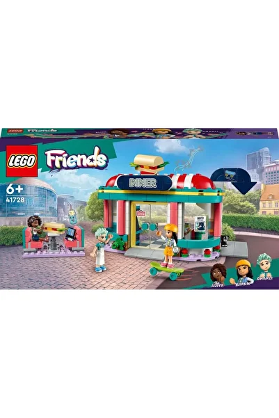 LEGO ® Friends Heartlake Downtown Restaurant 41728 - مجموعة بناء للأعمار من 6 سنوات فما فوق (346 قطعة)