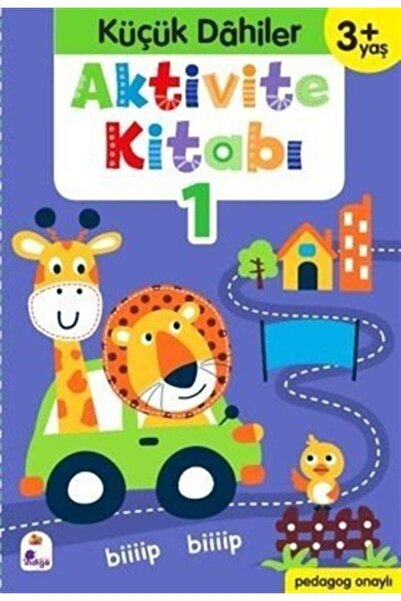 İndigo Kitap Küçük Dahiler Aktivite Kitabı 1 (3+ Yaş)