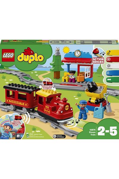 LEGO 10874 ليغو ®   دوبلو ®   قطار البخار في المدينة