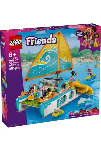 LEGO 42664 ليغو ®   مغامرة قارب السياحة للأصدقاء