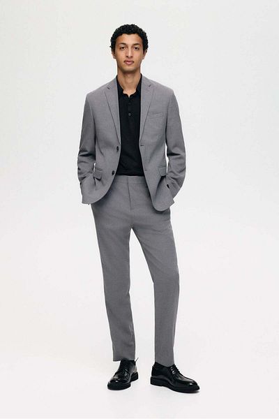H&M Slim Fit Single-breasted Jacket