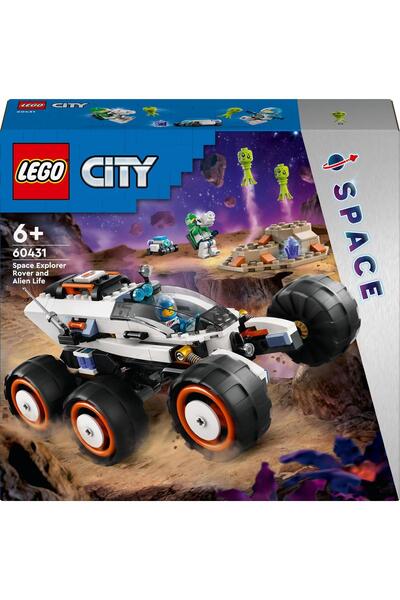 LEGO ®   روبوت استكشاف الفضاء الحضري وAlien Live 60431 - مجموعة بناء الألعاب الإبداعية لعمر 6 سنوات فما فوق (311 قطعة)