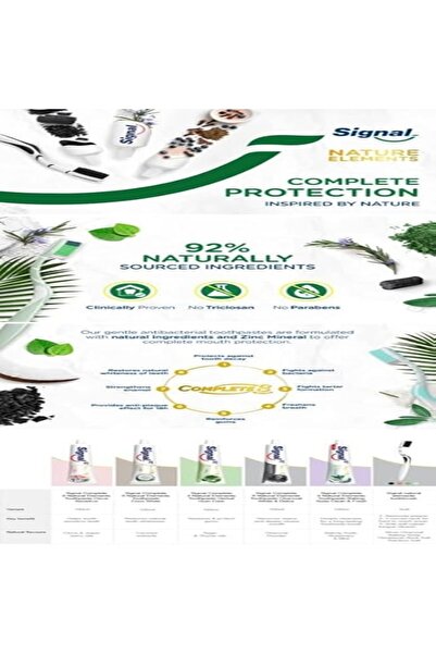 Signal Deep Clean With Baking Soda Soft Tooth Brush 2 Pcs Gently Cleans With Baking Soda For A Naturally