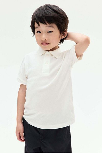 H&M Cotton piqué polo shirt