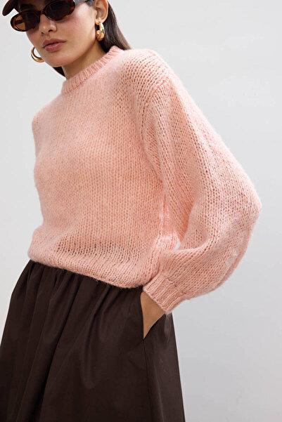 BE BLUE PEMBE BALON KOLLU KAZAK