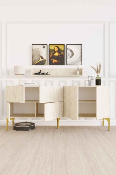 DECORMET Stella Konsol Travertine