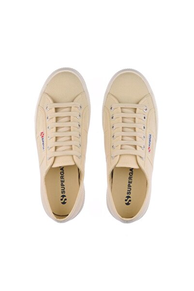Superga 2740 Platform Unisex Açık Bej Sneaker
