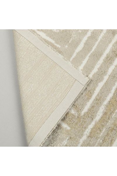 Linens سجادة حمام ستريا مقاس 60x100 سم لاتيه