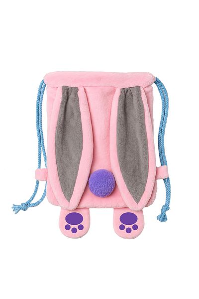 Özgüner Oyuncak Pabtex Rabbit Ear Backpack – Soft Fabric, Fun Design