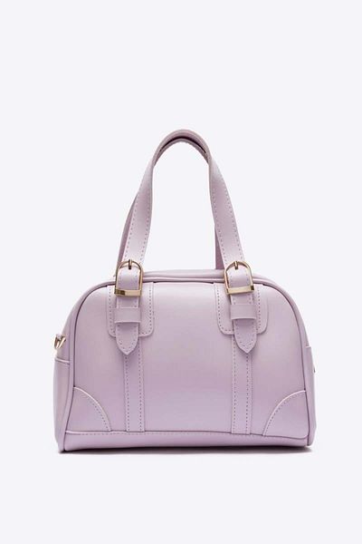 Shule Bags Peggy Oval Crossbody Bag Lilac
